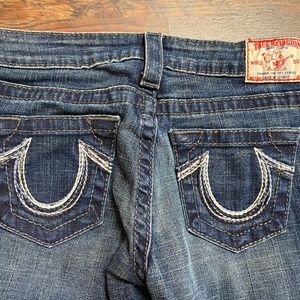 **SOLD!! True Religion jeans "Rainbow Johnny"